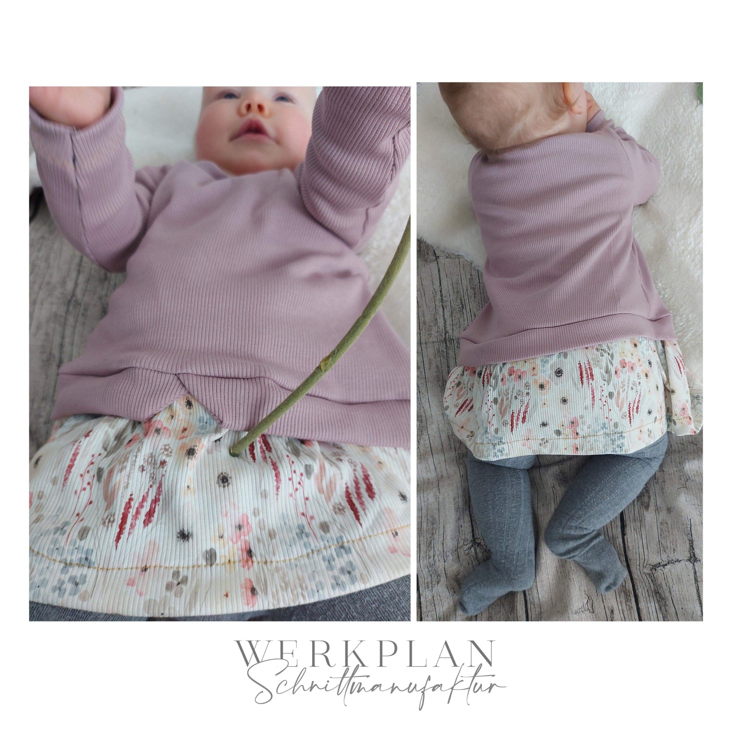 Lieblings LagenWERK | Freebook | Gr. 56 bis 68 | Tunika & Kleid | A4 & Beamer