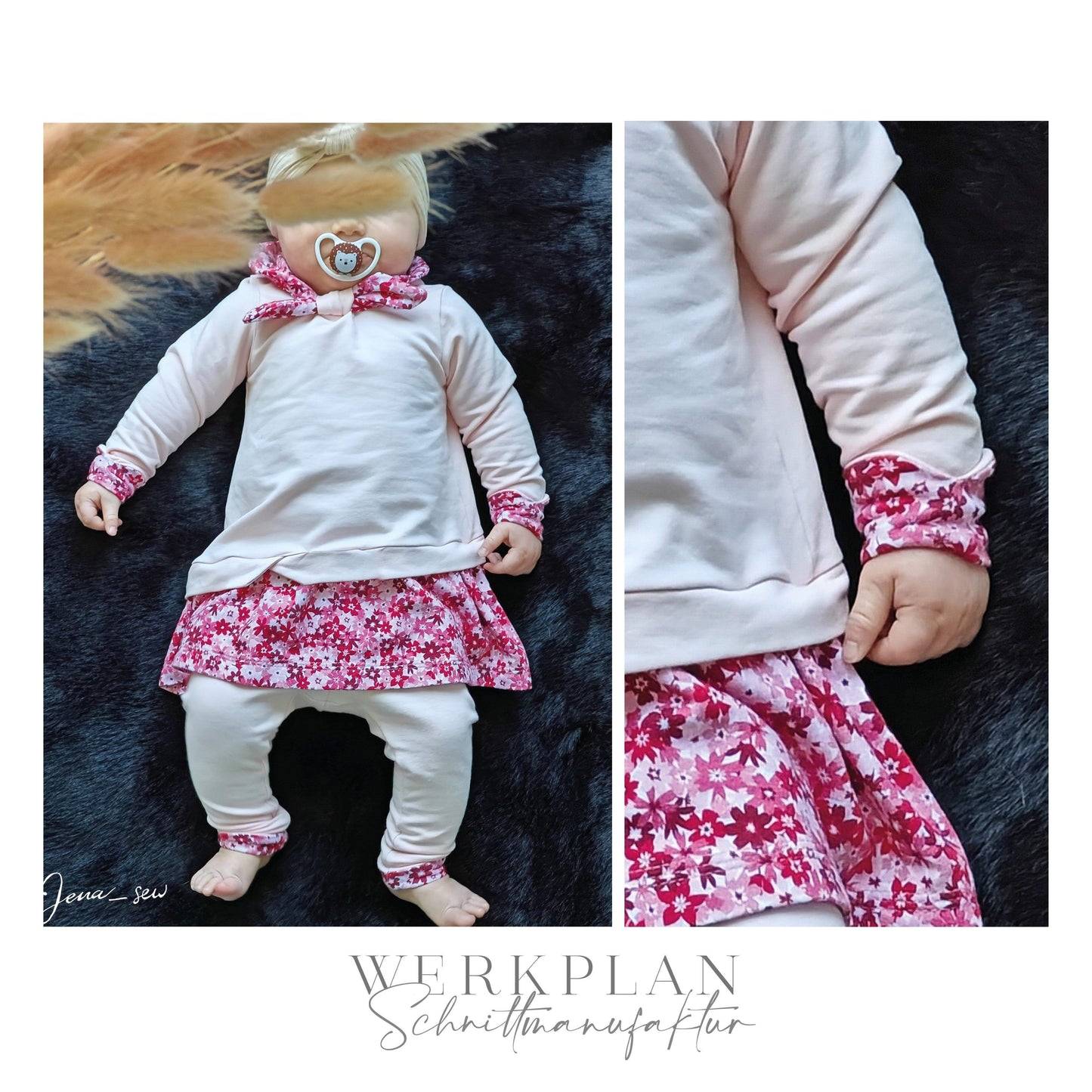 Lieblings LagenWERK | Freebook | Gr. 56 bis 68 | Tunika & Kleid | A4 & Beamer