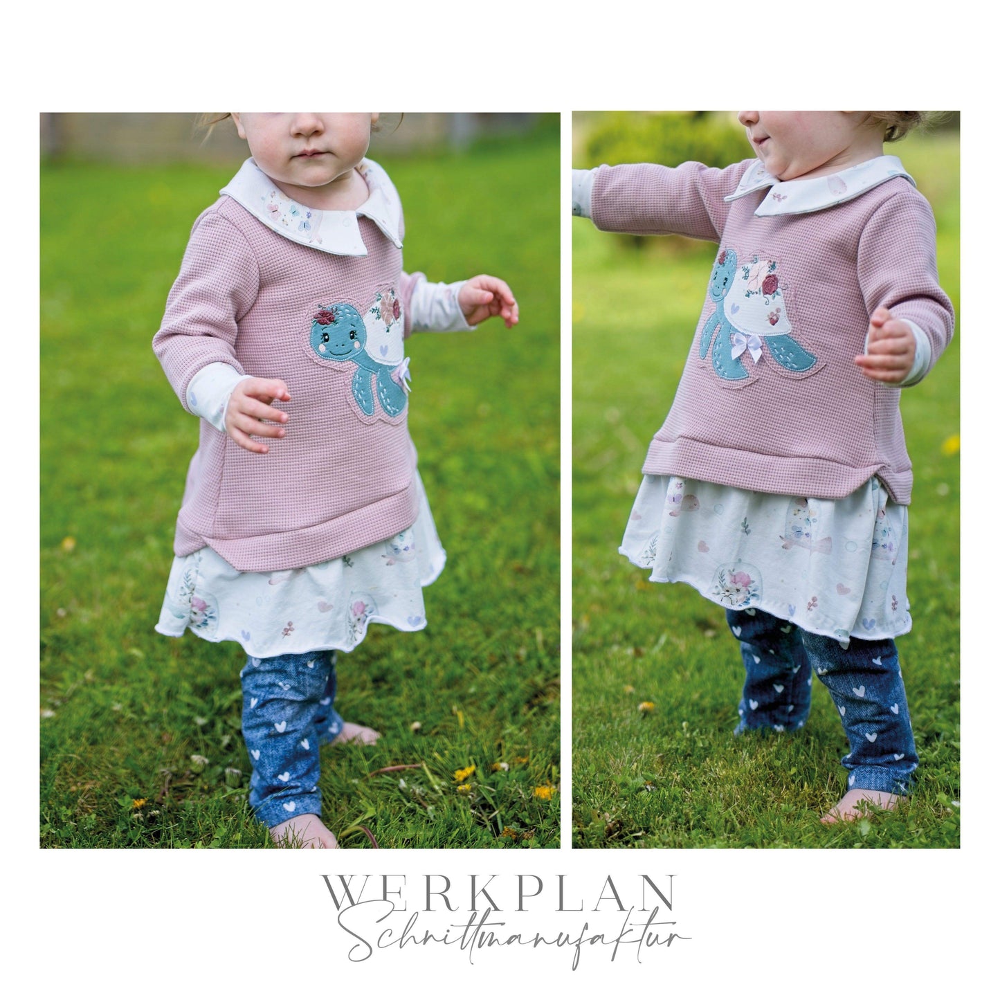 Lieblings LagenWERK | Freebook | Gr. 56 bis 68 | Tunika & Kleid | A4 & Beamer