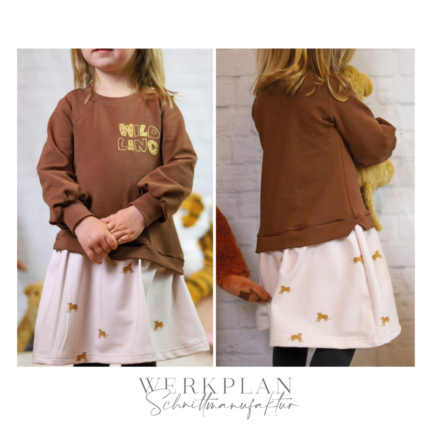 Lieblings LagenWERK | Freebook | Gr. 56 bis 68 | Tunika & Kleid | A4 & Beamer
