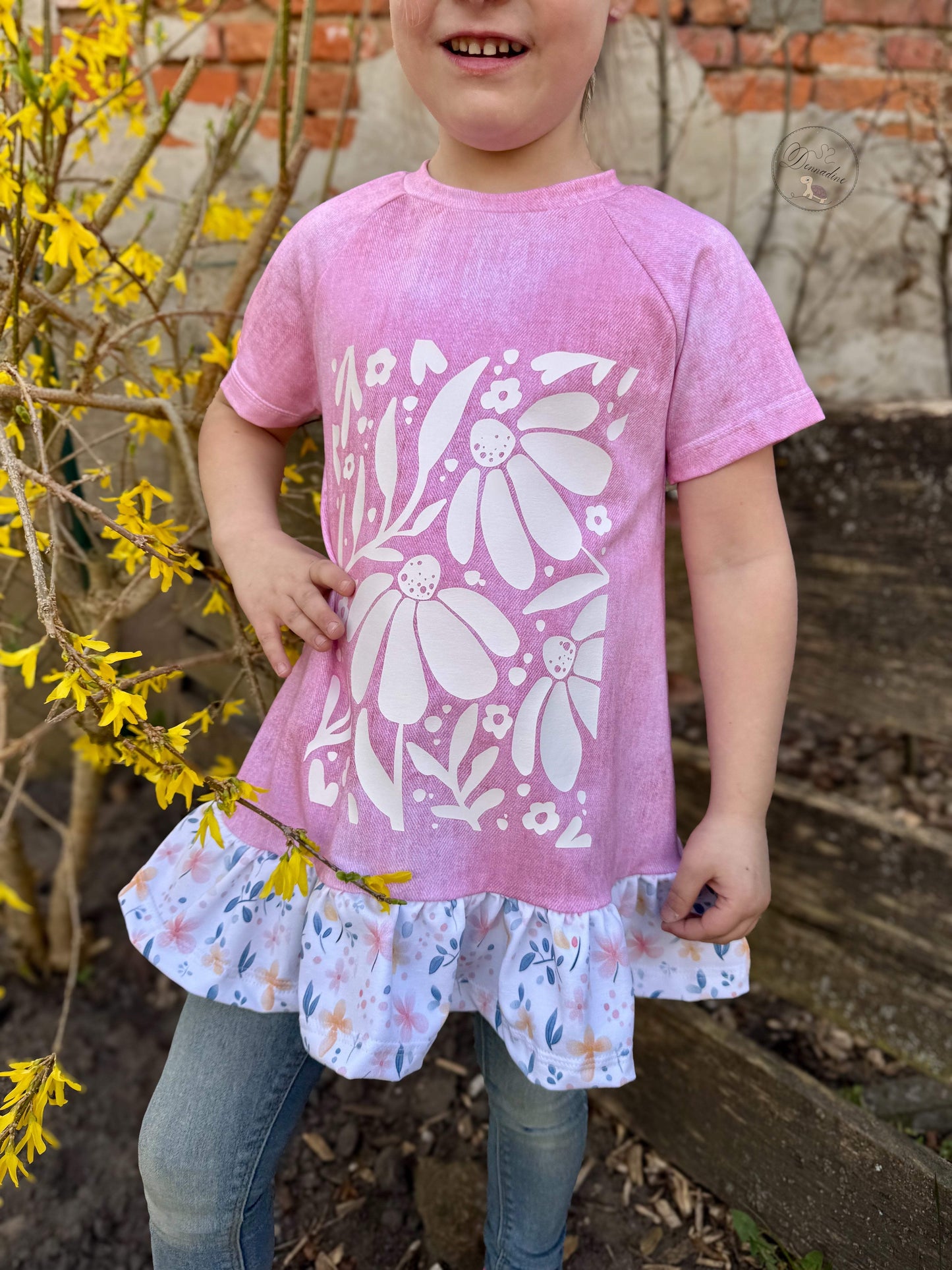 Boho Flowers #1 | Bügelbild