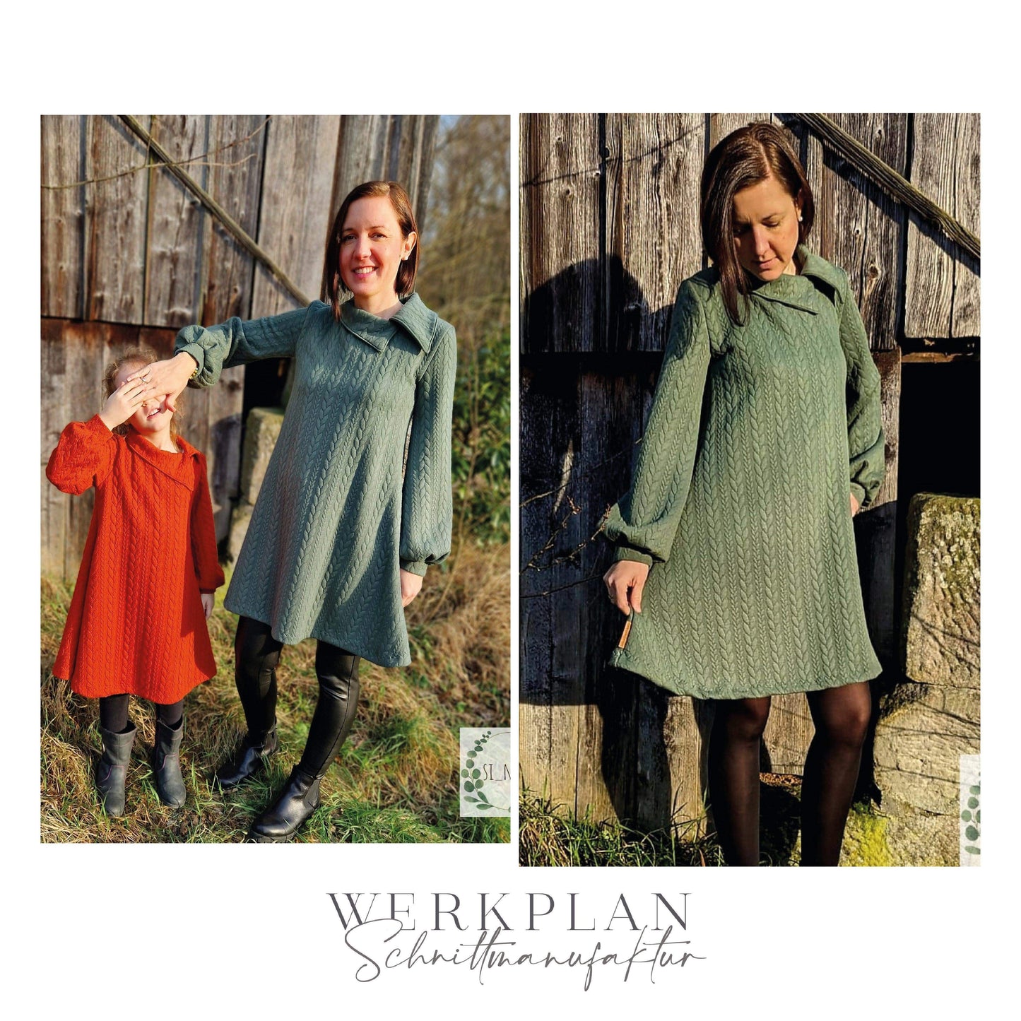 Lieblings LADYWERK | Ganzjahres Tunika & Kleid | A0 & A4 | Beamer - Werkplan.Schnittmanufaktur
