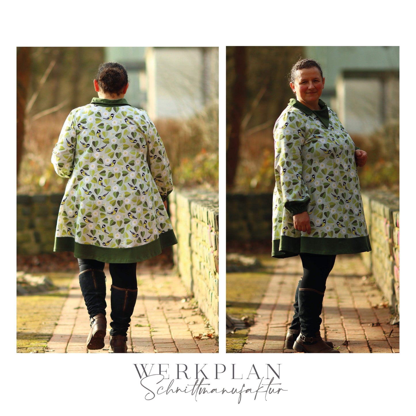 Lieblings LADYWERK | Ganzjahres Tunika & Kleid | A0 & A4 | Beamer - Werkplan.Schnittmanufaktur