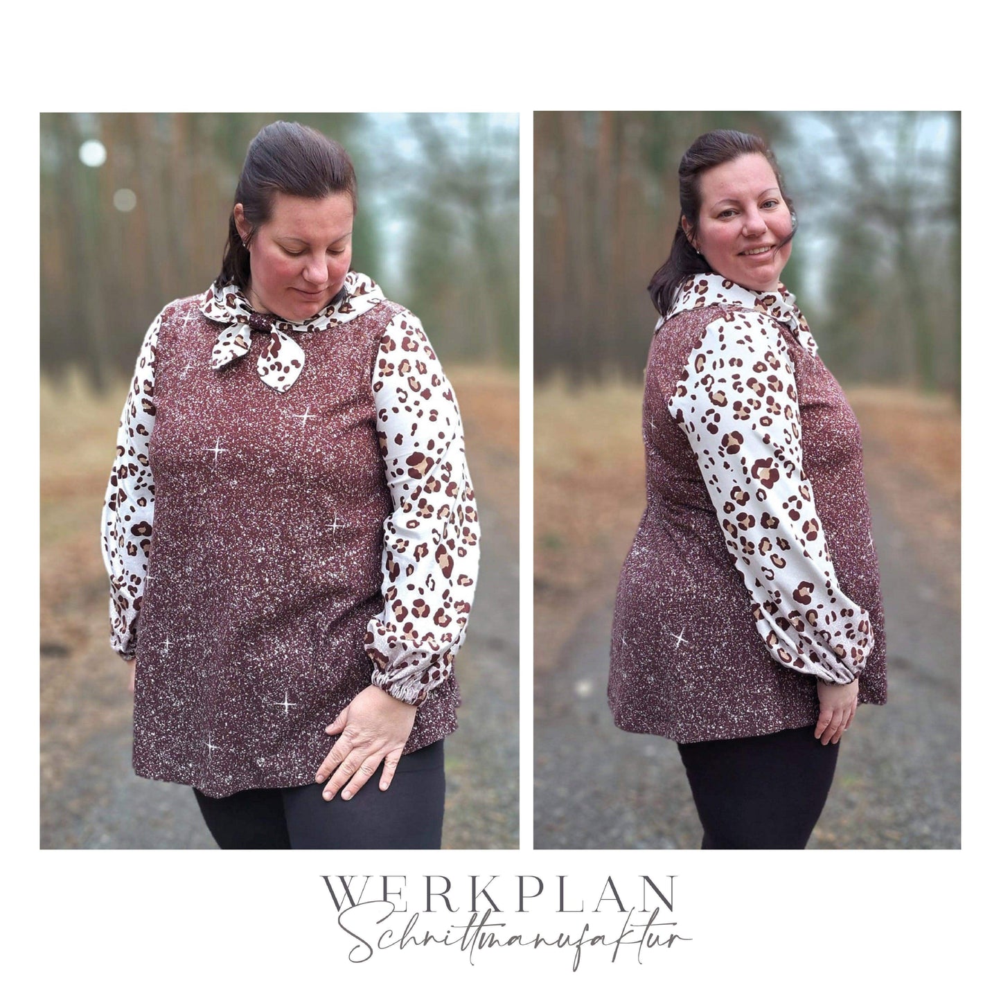 Lieblings LADYWERK | Ganzjahres Tunika & Kleid | A0 & A4 | Beamer - Werkplan.Schnittmanufaktur