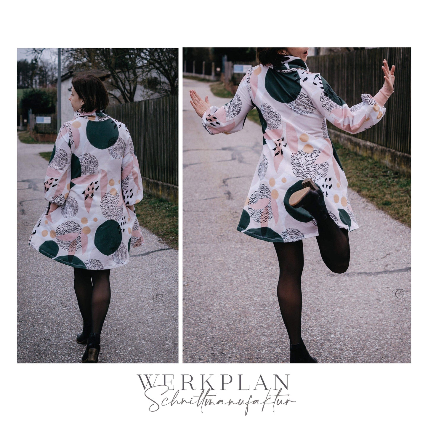 Lieblings LADYWERK | Ganzjahres Tunika & Kleid | A0 & A4 | Beamer - Werkplan.Schnittmanufaktur