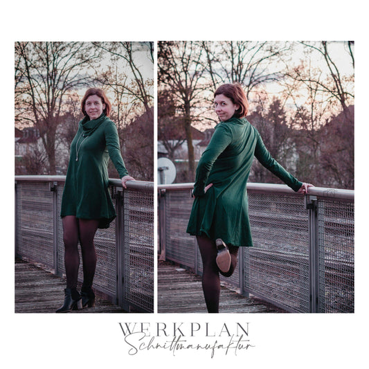 Lieblings LADYWERK | Ganzjahres Tunika & Kleid | A0 & A4 | Beamer - Werkplan.Schnittmanufaktur