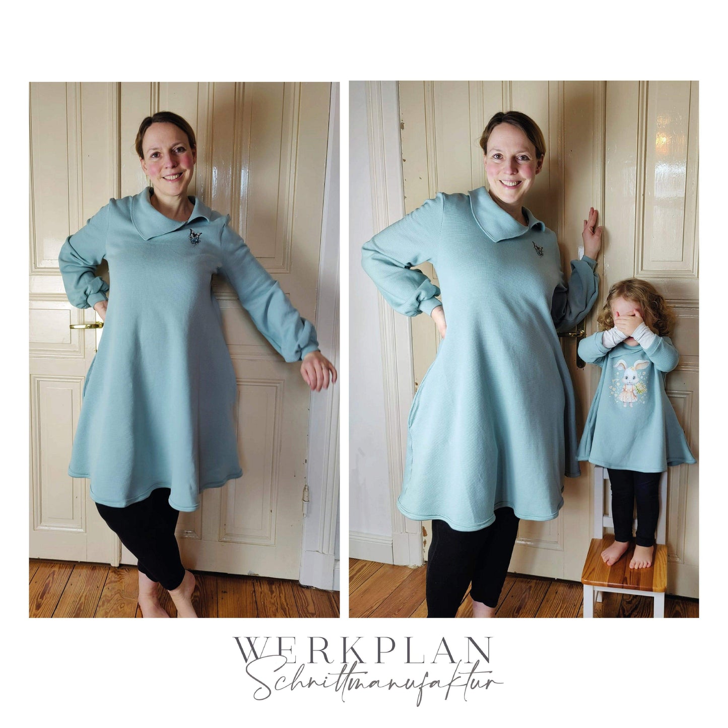 Lieblings LADYWERK | Ganzjahres Tunika & Kleid | A0 & A4 | Beamer - Werkplan.Schnittmanufaktur