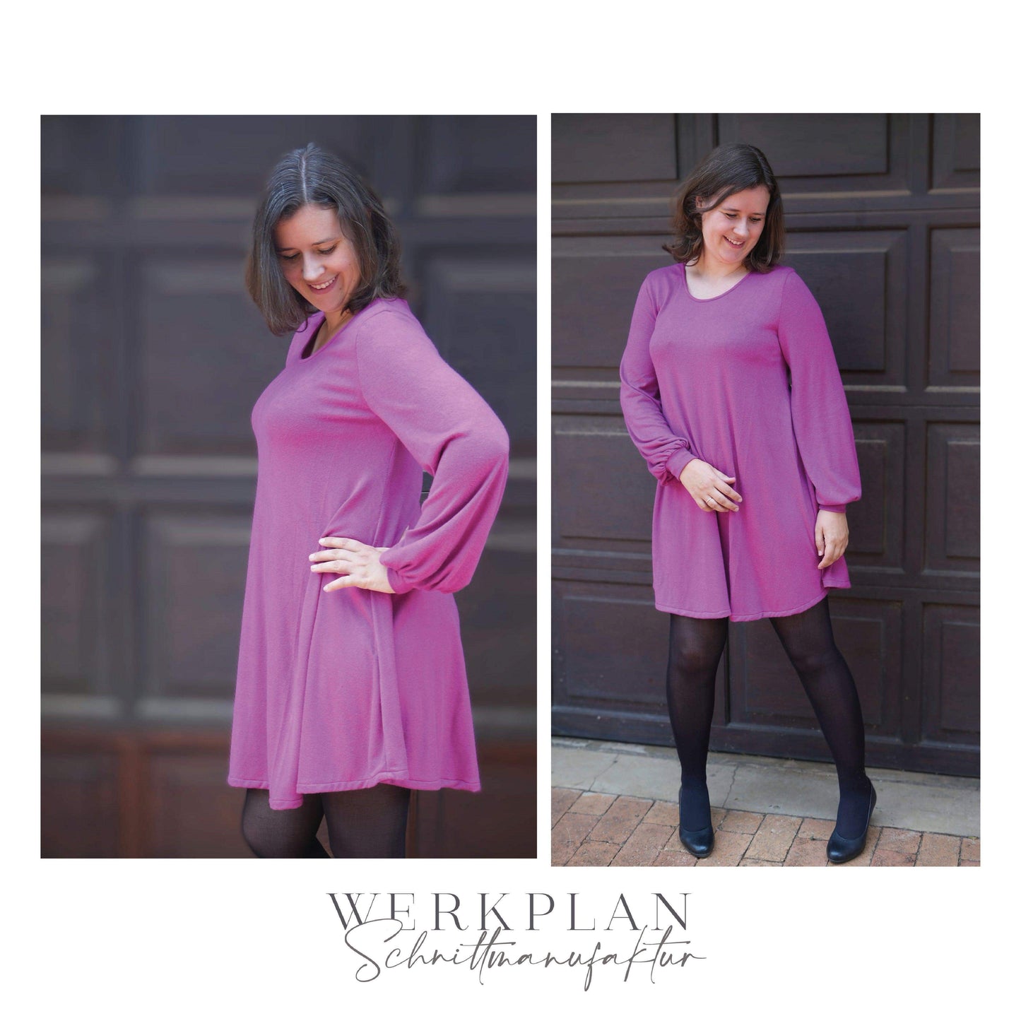 Lieblings LADYWERK | Ganzjahres Tunika & Kleid | A0 & A4 | Beamer - Werkplan.Schnittmanufaktur