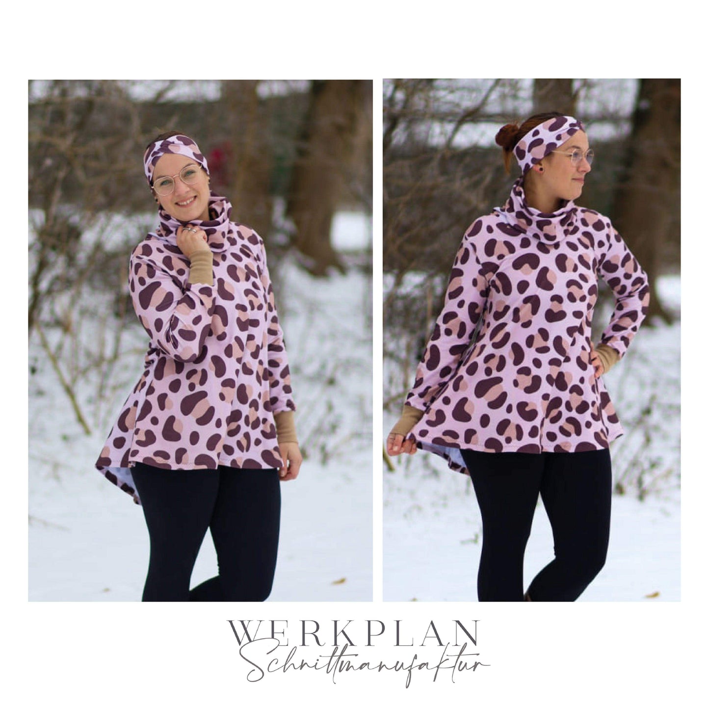 Lieblings LADYWERK | Ganzjahres Tunika & Kleid | A0 & A4 | Beamer - Werkplan.Schnittmanufaktur