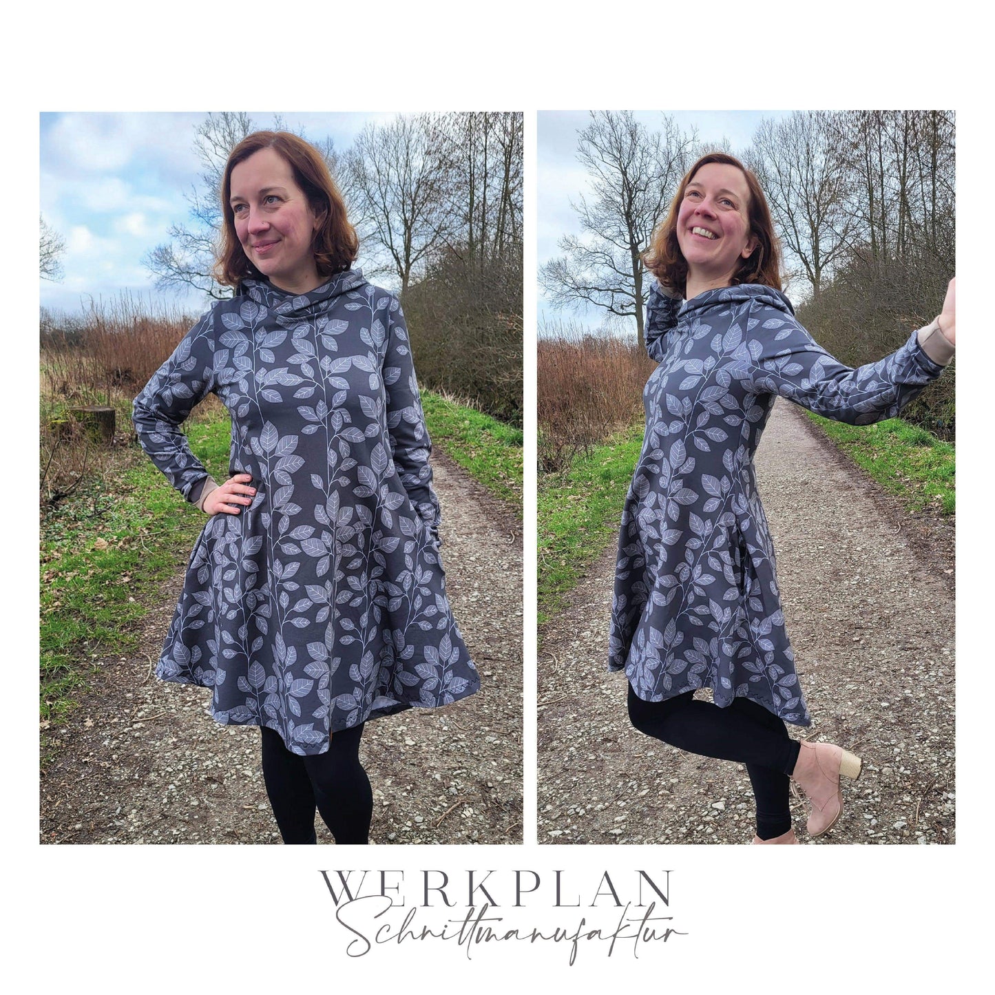 Lieblings LADYWERK | Ganzjahres Tunika & Kleid | A0 & A4 | Beamer - Werkplan.Schnittmanufaktur