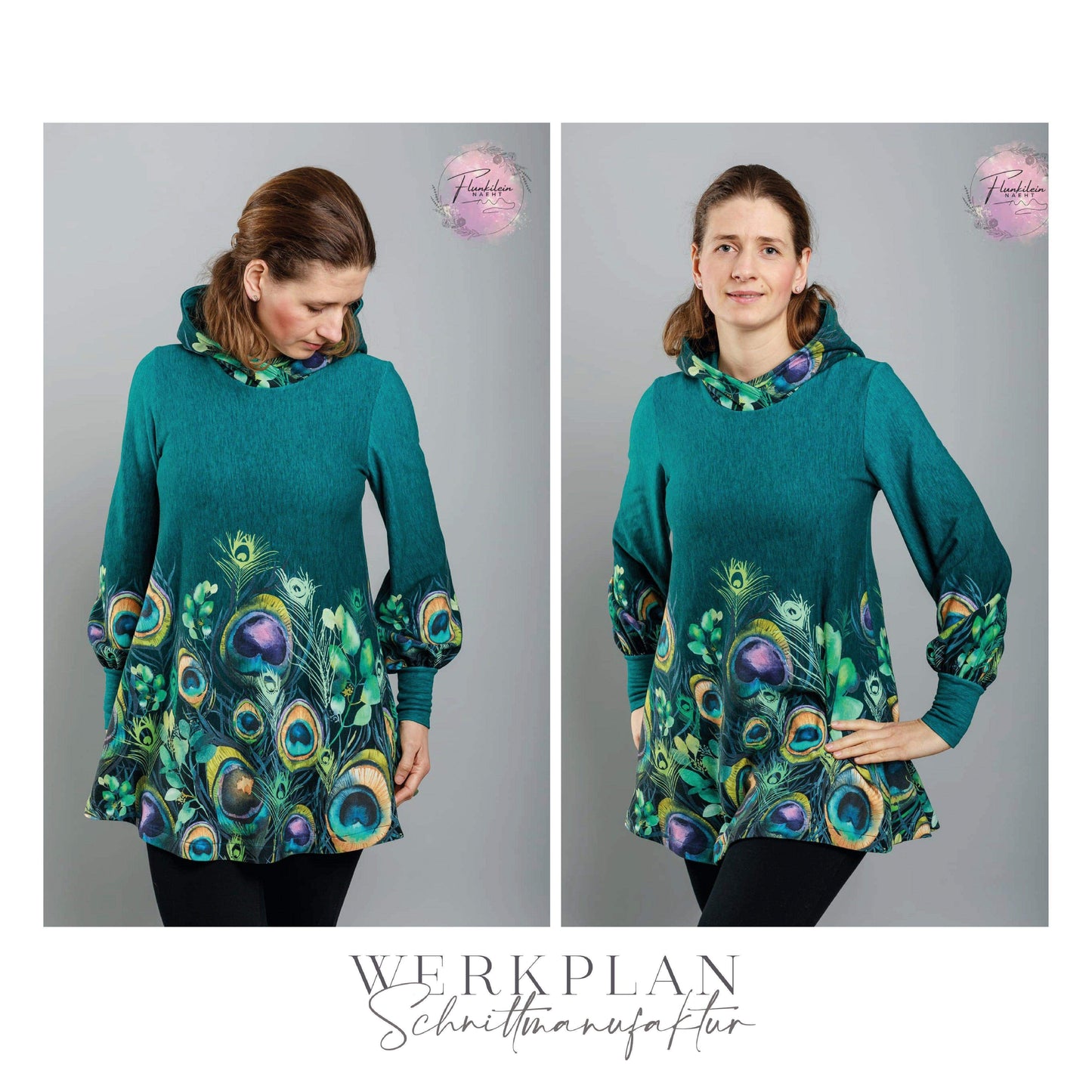Lieblings LADYWERK | Ganzjahres Tunika & Kleid | A0 & A4 | Beamer - Werkplan.Schnittmanufaktur