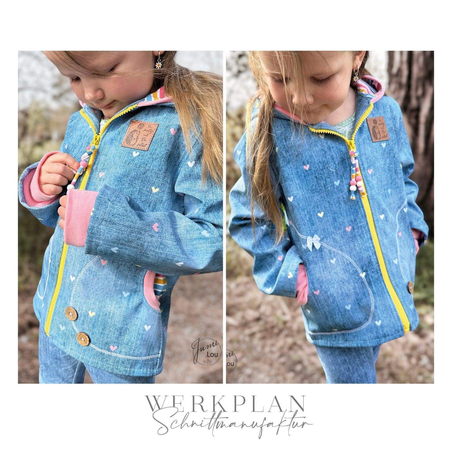 Wind & WetterWERK| Kids & Teens - von 80 bis 164 | A0 & A4 | Beamer - Werkplan.Schnittmanufaktur