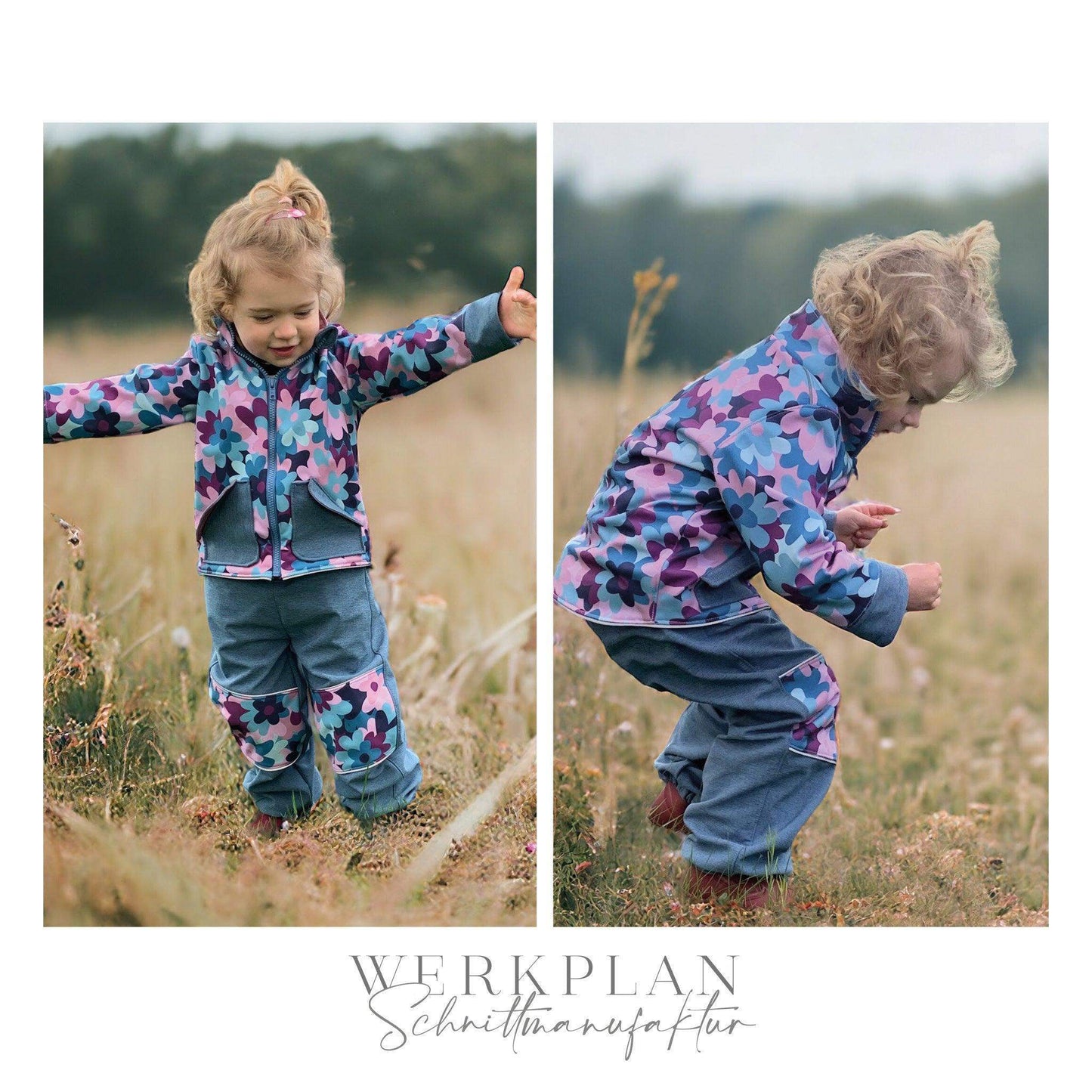 Wind & WetterWERK| Kids & Teens - von 80 bis 164 | A0 & A4 | Beamer - Werkplan.Schnittmanufaktur