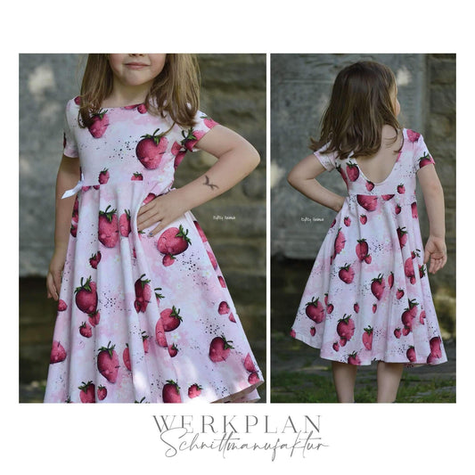 Lieblings FestWERK | Kleid & Tunika | 98 bis 164 | A0 & A4 | Beamer - Werkplan.Schnittmanufaktur