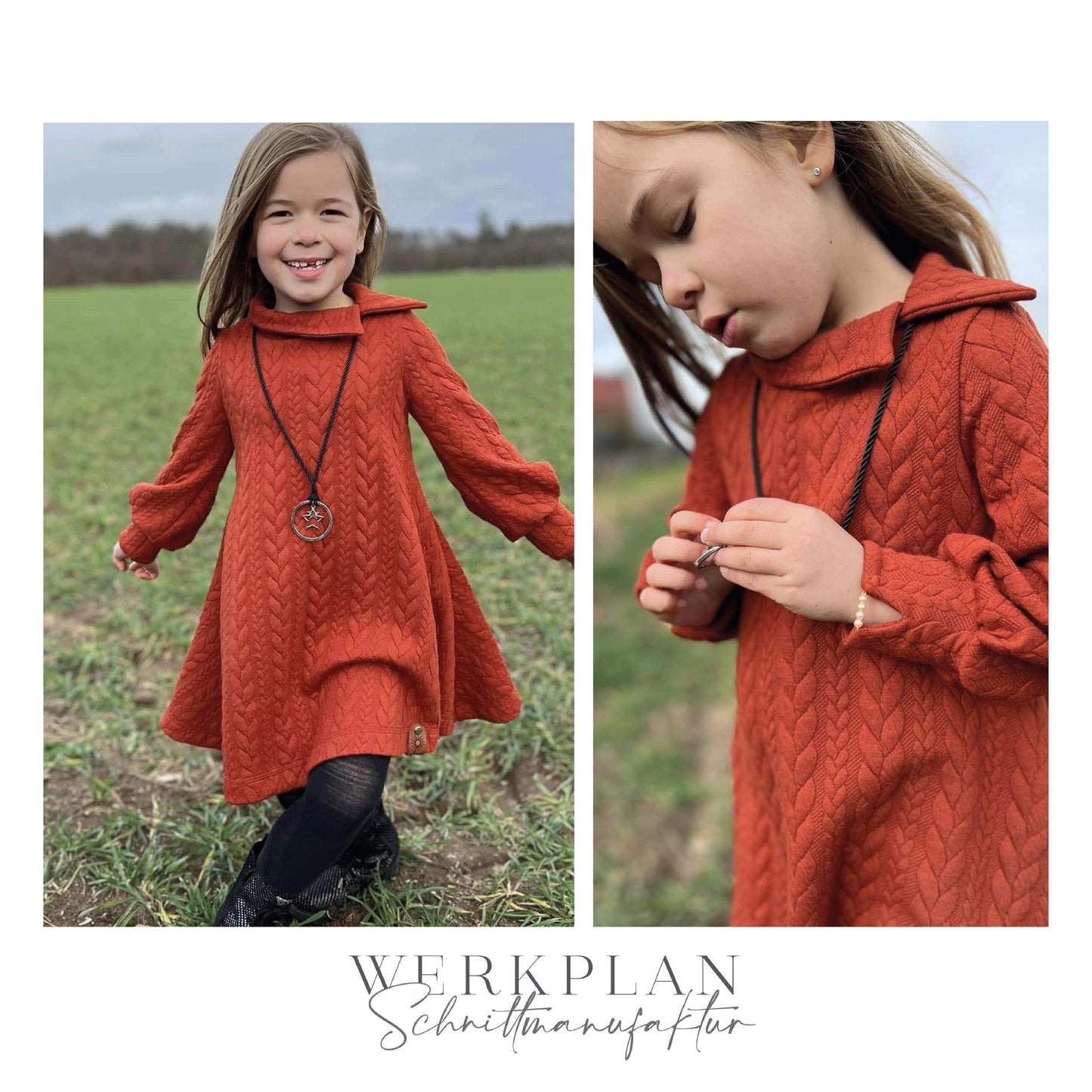 Little LadyWERK | Ganzjahres Kleid & Tunika | Teens 116 bis 164 | A0 & A4 | Beamer - Werkplan.Schnittmanufaktur