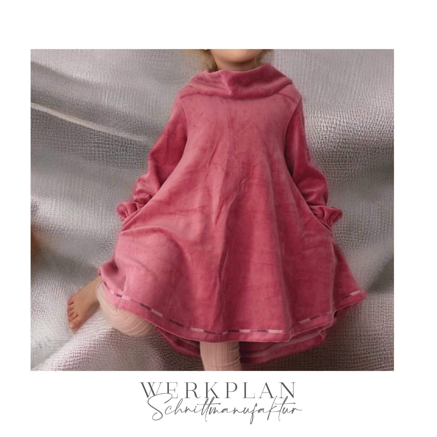 Little LadyWERK | Ganzjahres Kleid & Tunika | Teens 116 bis 164 | A0 & A4 | Beamer - Werkplan.Schnittmanufaktur