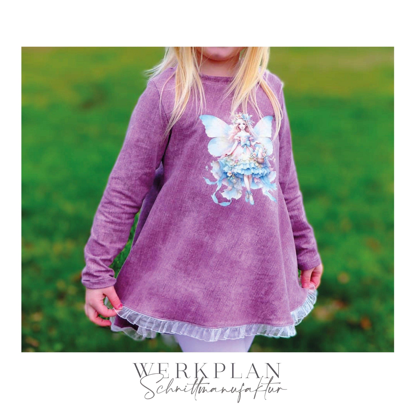 Little LadyWERK | Ganzjahres Kleid & Tunika | Teens 116 bis 164 | A0 & A4 | Beamer - Werkplan.Schnittmanufaktur