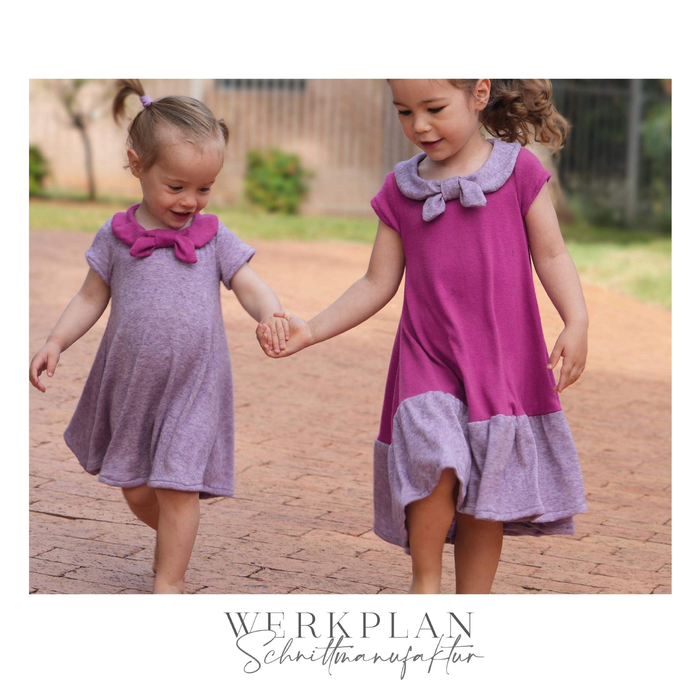 Little LadyWERK | Ganzjahres Kleid & Tunika | Teens 116 bis 164 | A0 & A4 | Beamer - Werkplan.Schnittmanufaktur