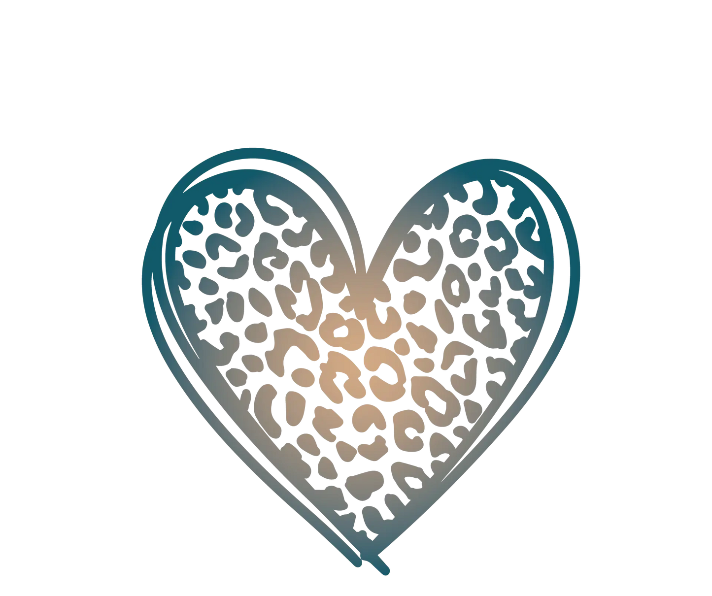 LEO Herz| Herz Outline – Farbverlauf