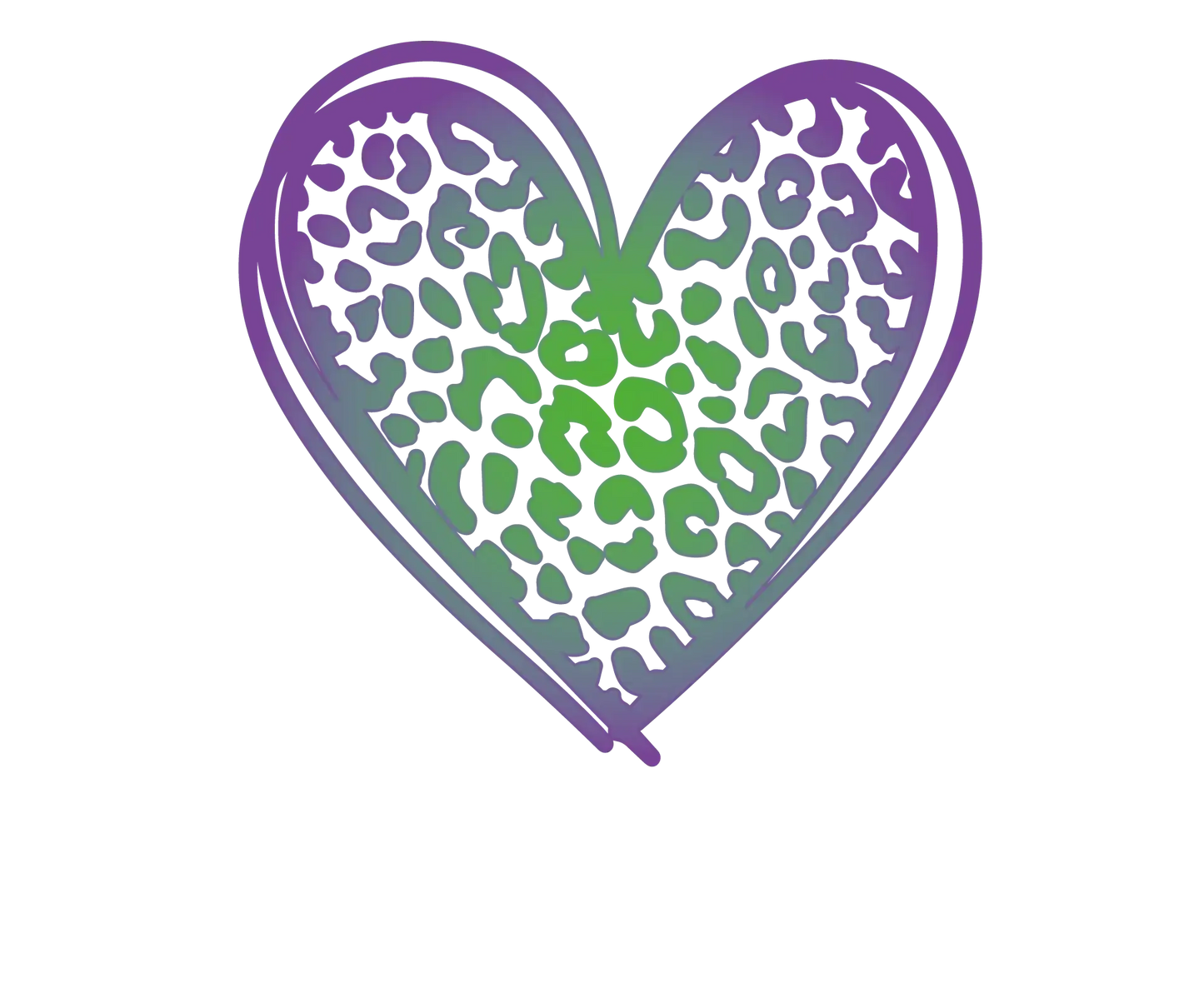 LEO Herz| Herz Outline – Farbverlauf