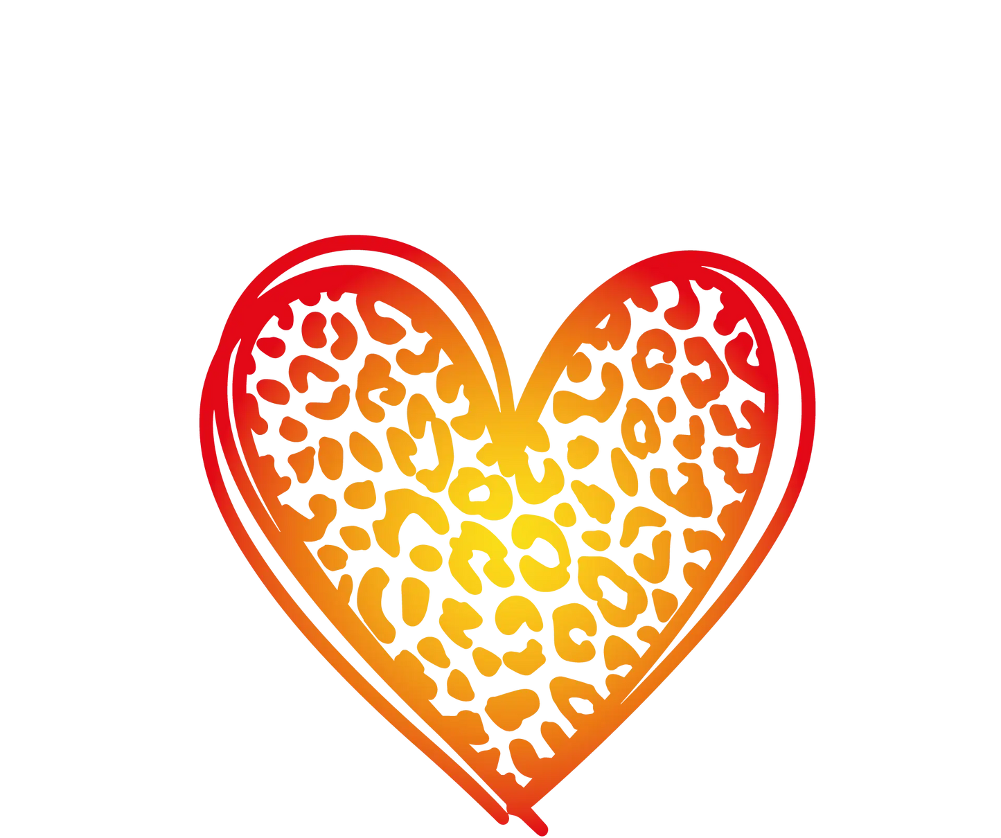 LEO Herz| Herz Outline – Farbverlauf