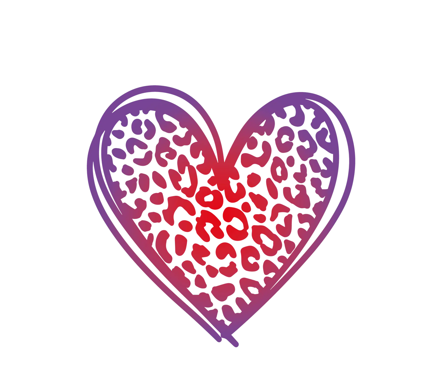 LEO Herz| Herz Outline – Farbverlauf