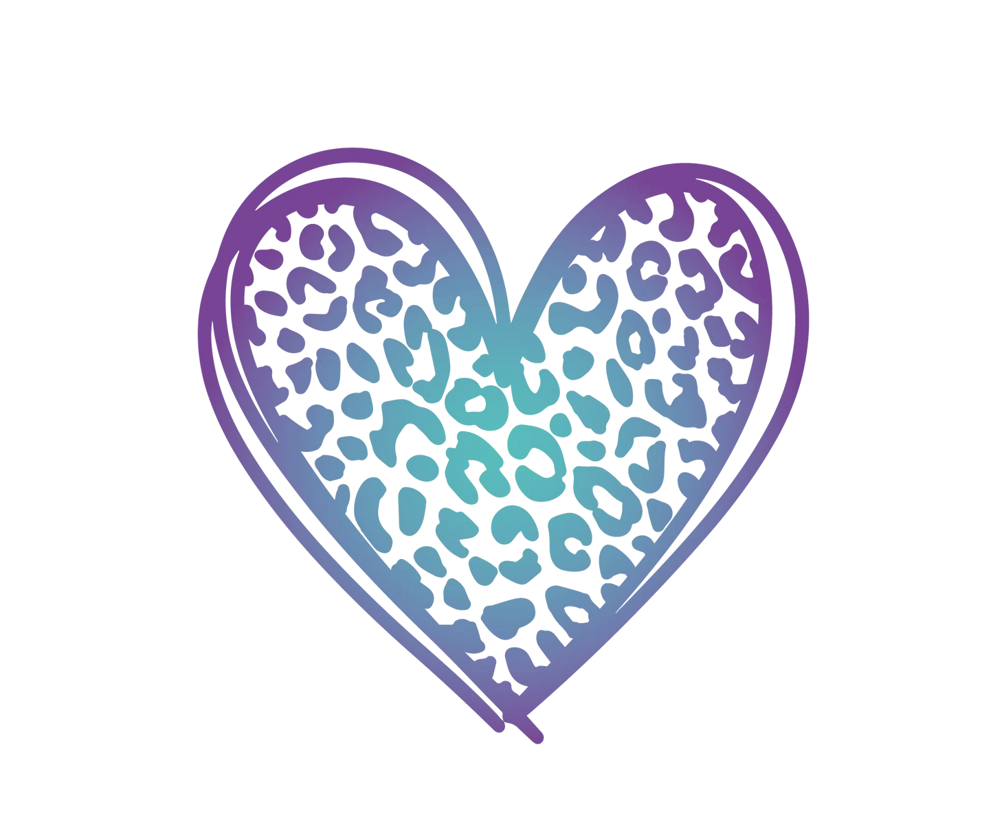 LEO Herz| Herz Outline – Farbverlauf