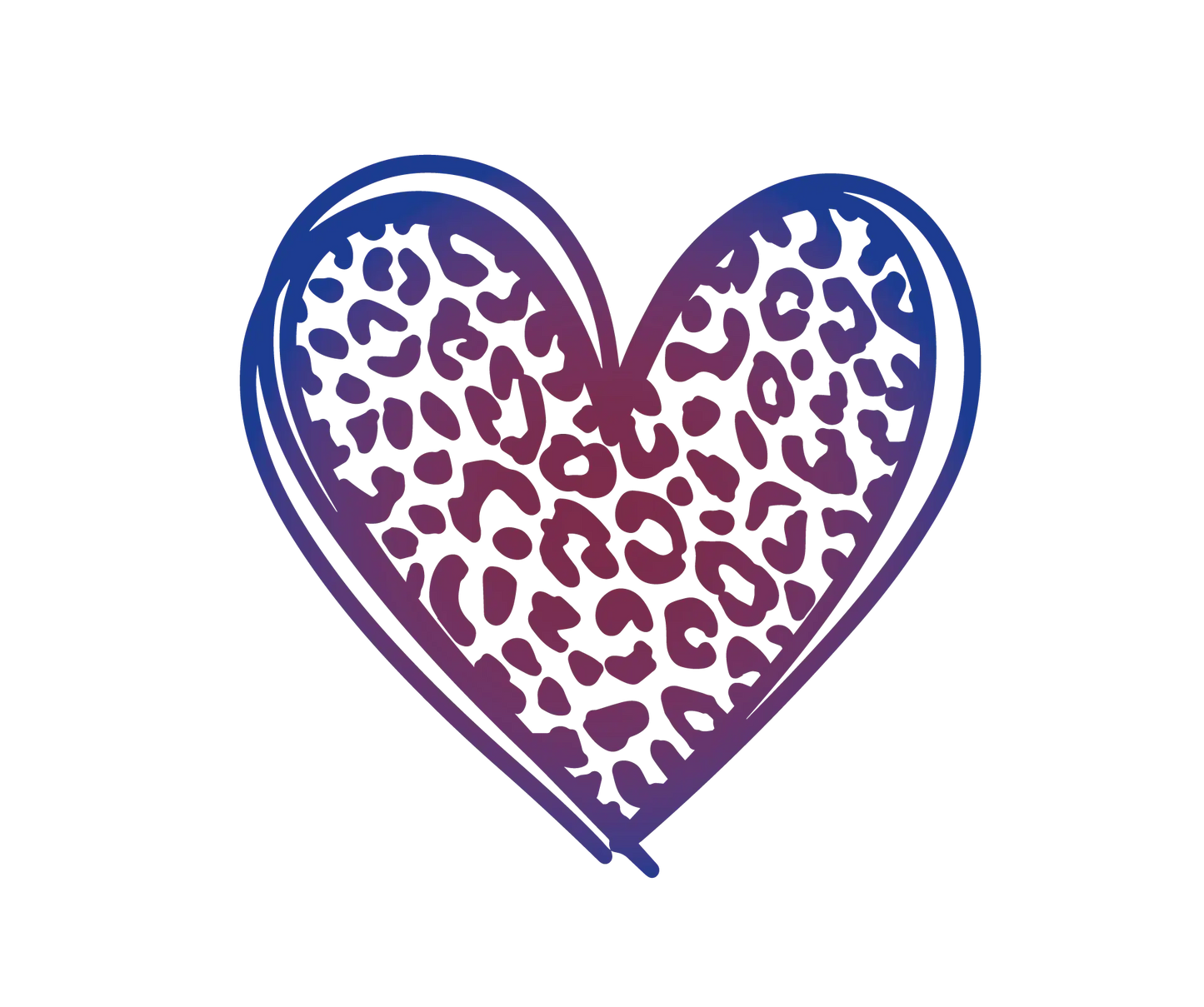 LEO Herz| Herz Outline – Farbverlauf