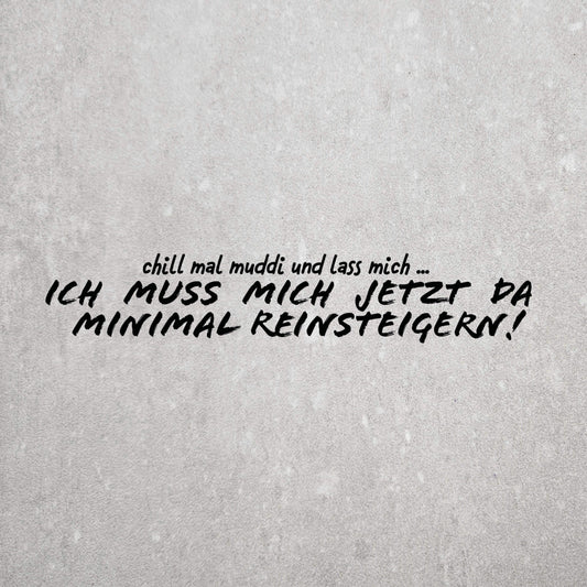 Plott #16 | Chill mal, Muss mich da Reinsteigern - Werkplan.Schnittmanufaktur