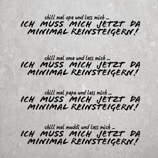 Plott #16 | Chill mal, Muss mich da Reinsteigern - Werkplan.Schnittmanufaktur