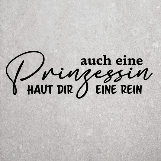 Plott #13 | Auch eine Prinzesssin haut die eine rein - Werkplan.Schnittmanufaktur