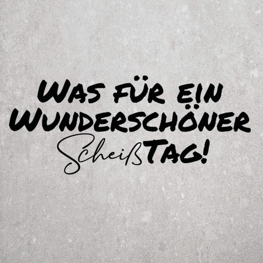 Plott #15 | Wunderschöner Sch*$s Tag - Werkplan.Schnittmanufaktur