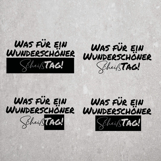 Plott #15 | Wunderschöner Sch*$s Tag - Werkplan.Schnittmanufaktur