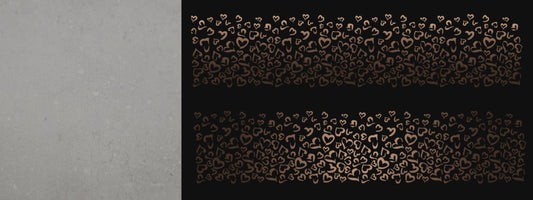 #10 Cocoa Cream | Beige – Braun | LEO Herz Outline – Farbverlauf VLR