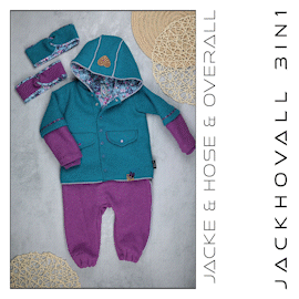 AllwetterWERK JACKHOVALL 3in1 | Jacke & Hose & Overall | A0 & A4 | Beamer - Alisa von WPS | Werkplan Schnittmanufaktur