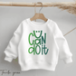 u can do it - Statement Spruch | Bügelbild