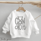 u can do it - Statement Spruch | Bügelbild