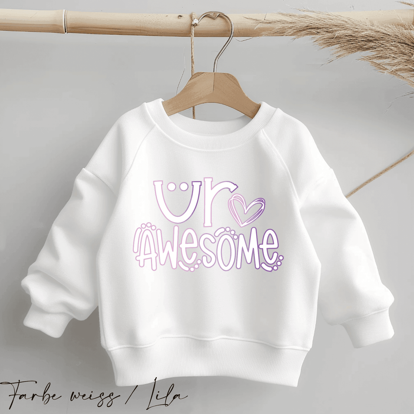 u'r awesome - Statement Spruch | Bügelbild