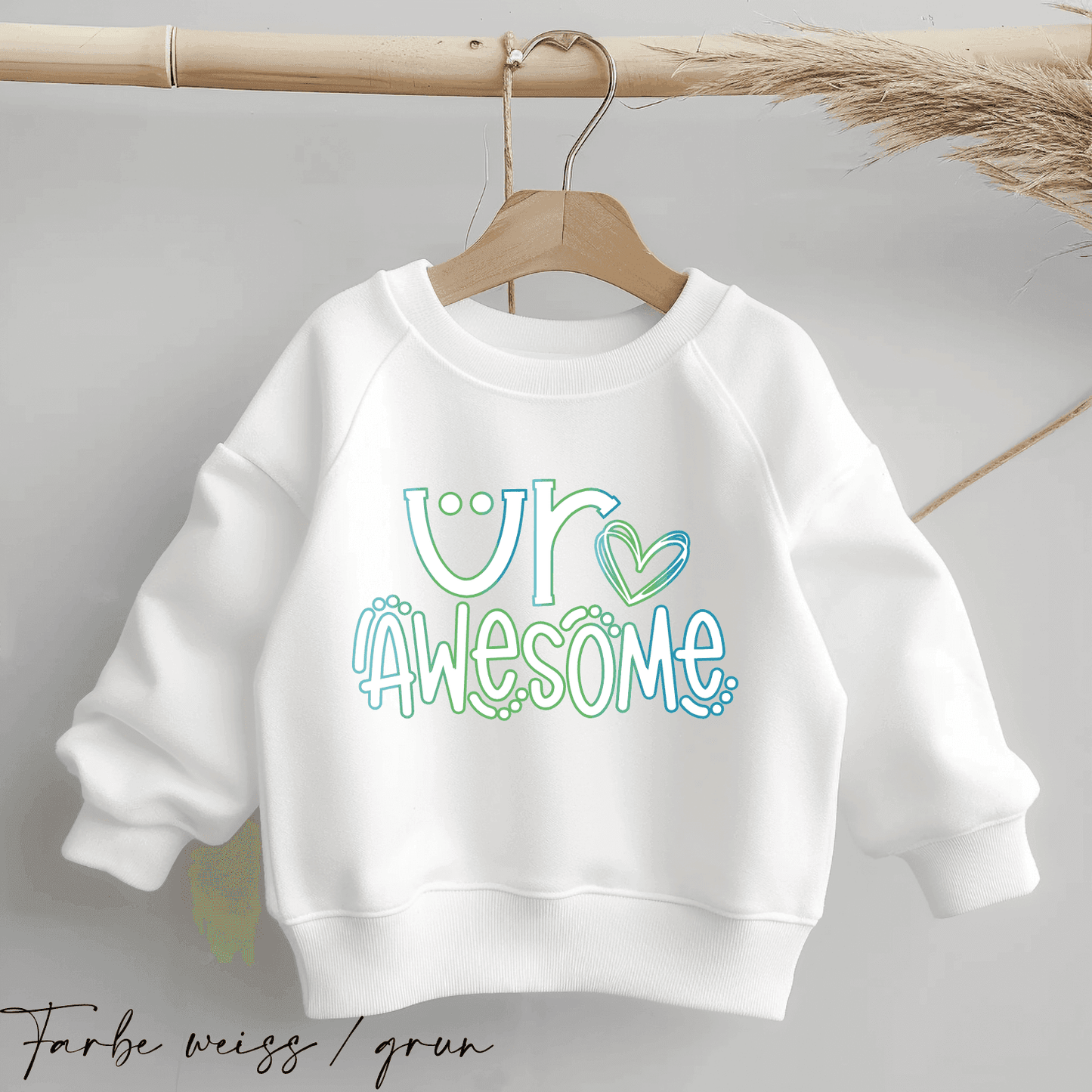 u'r awesome - Statement Spruch | Bügelbild