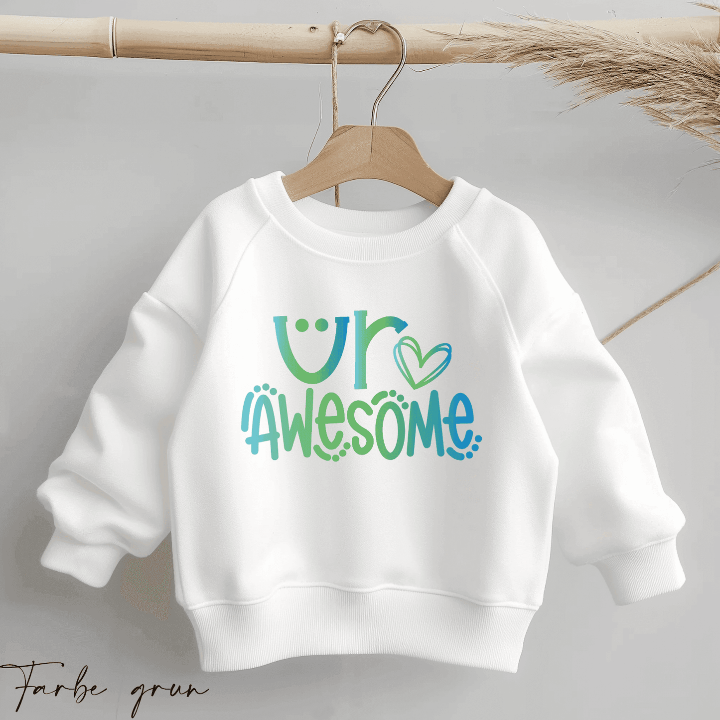 u'r awesome - Statement Spruch | Bügelbild