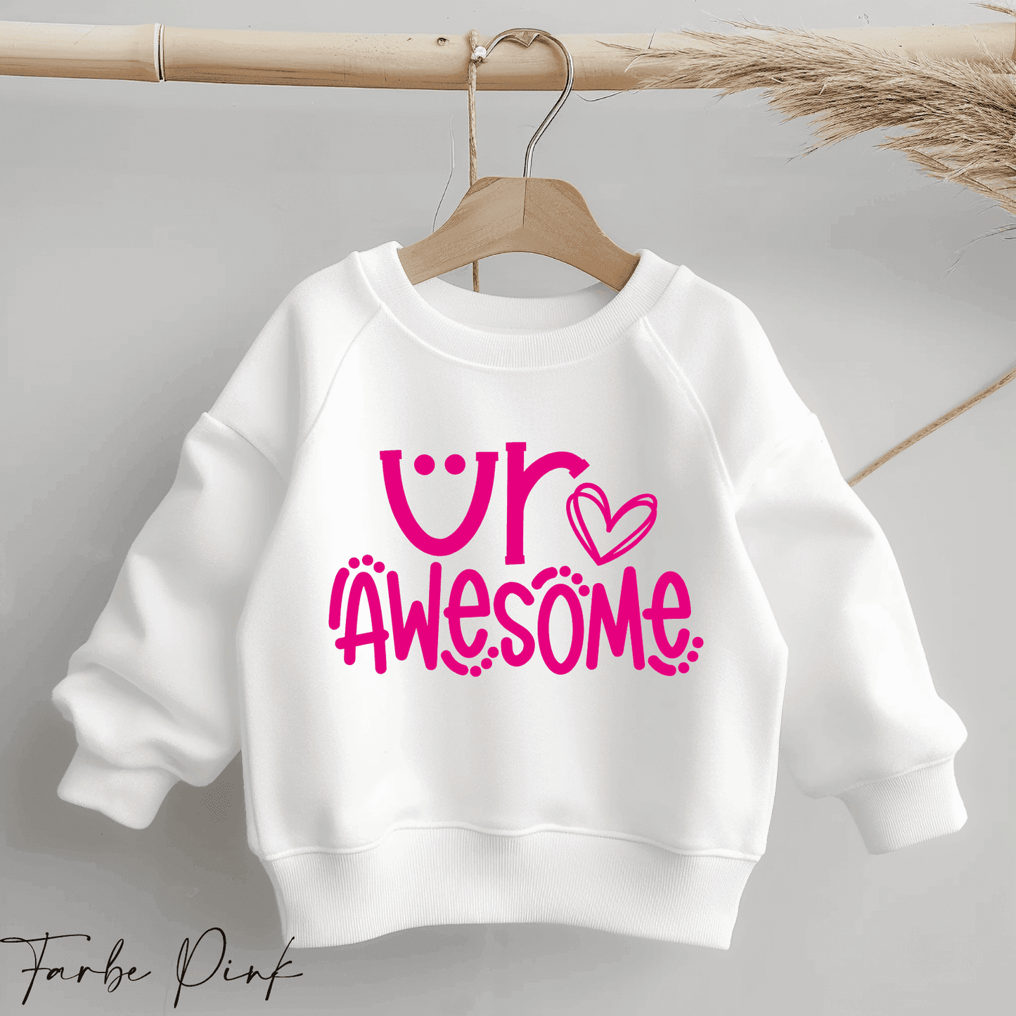 u'r awesome - Statement Spruch | Bügelbild