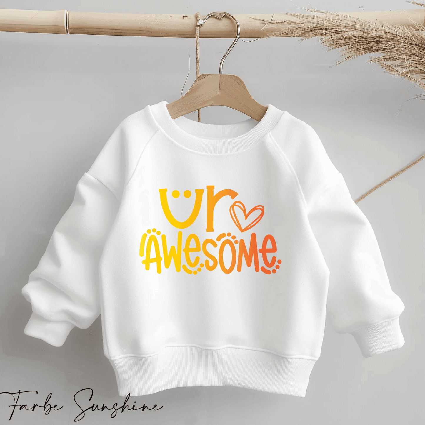 u'r awesome - Statement Spruch | Bügelbild