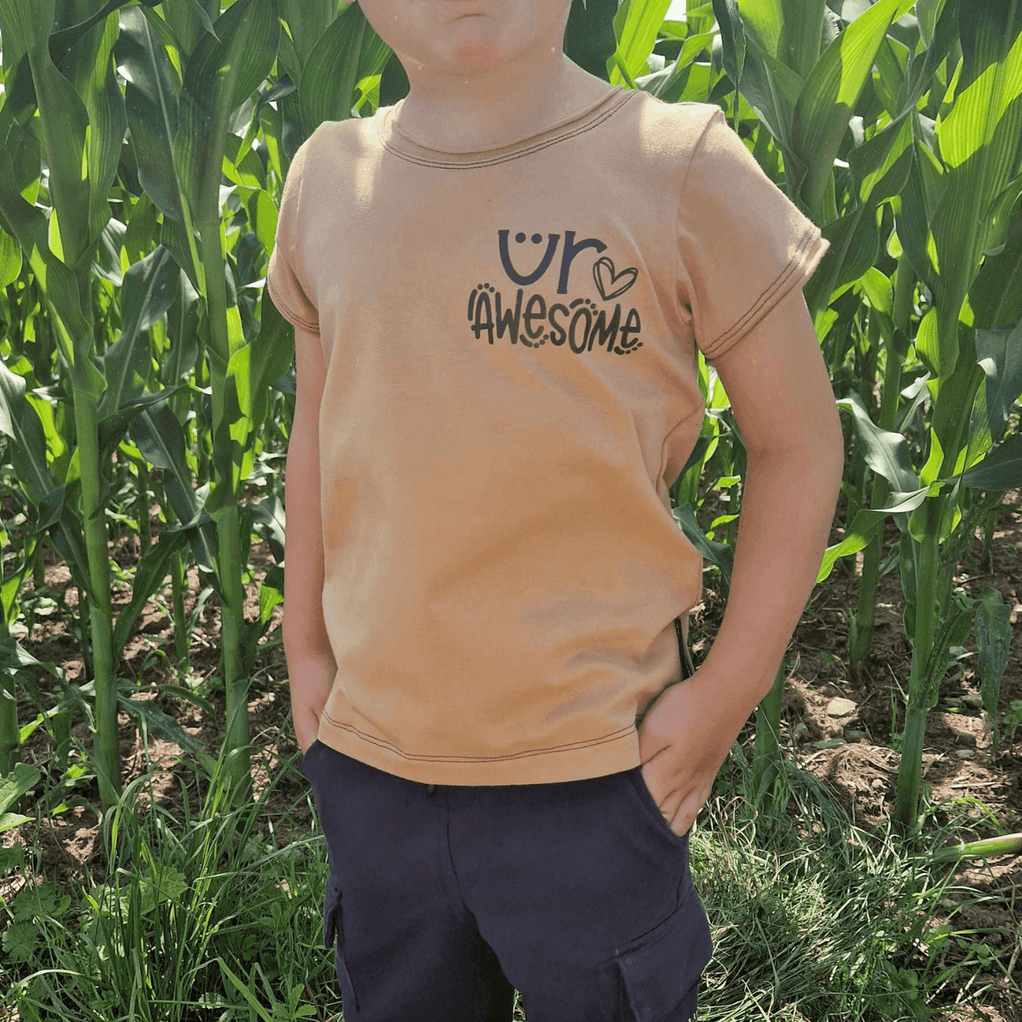 u'r awesome - Statement Spruch | Bügelbild