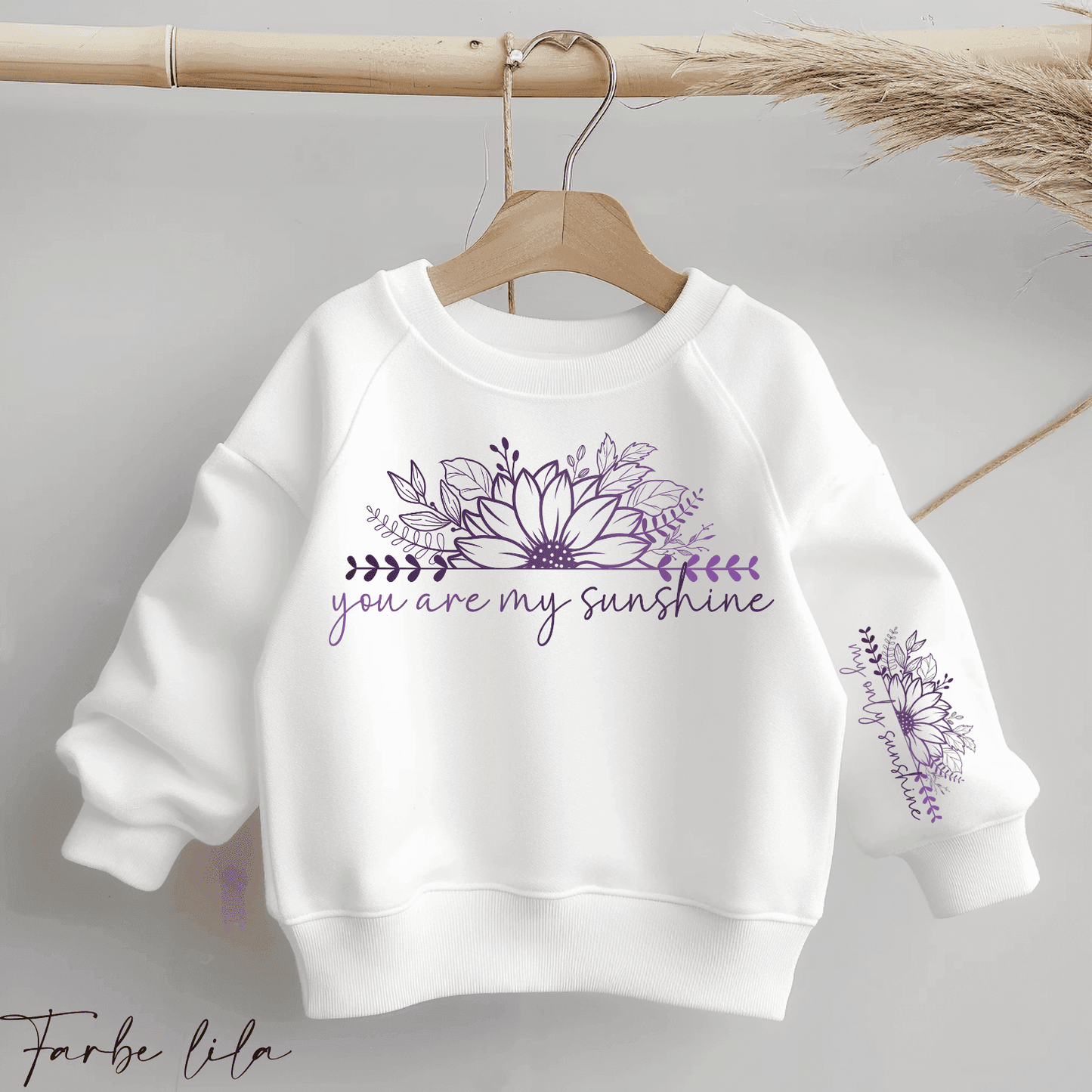 My sunshine - my only sunshine | Statement Bügelbild  2-Teilig