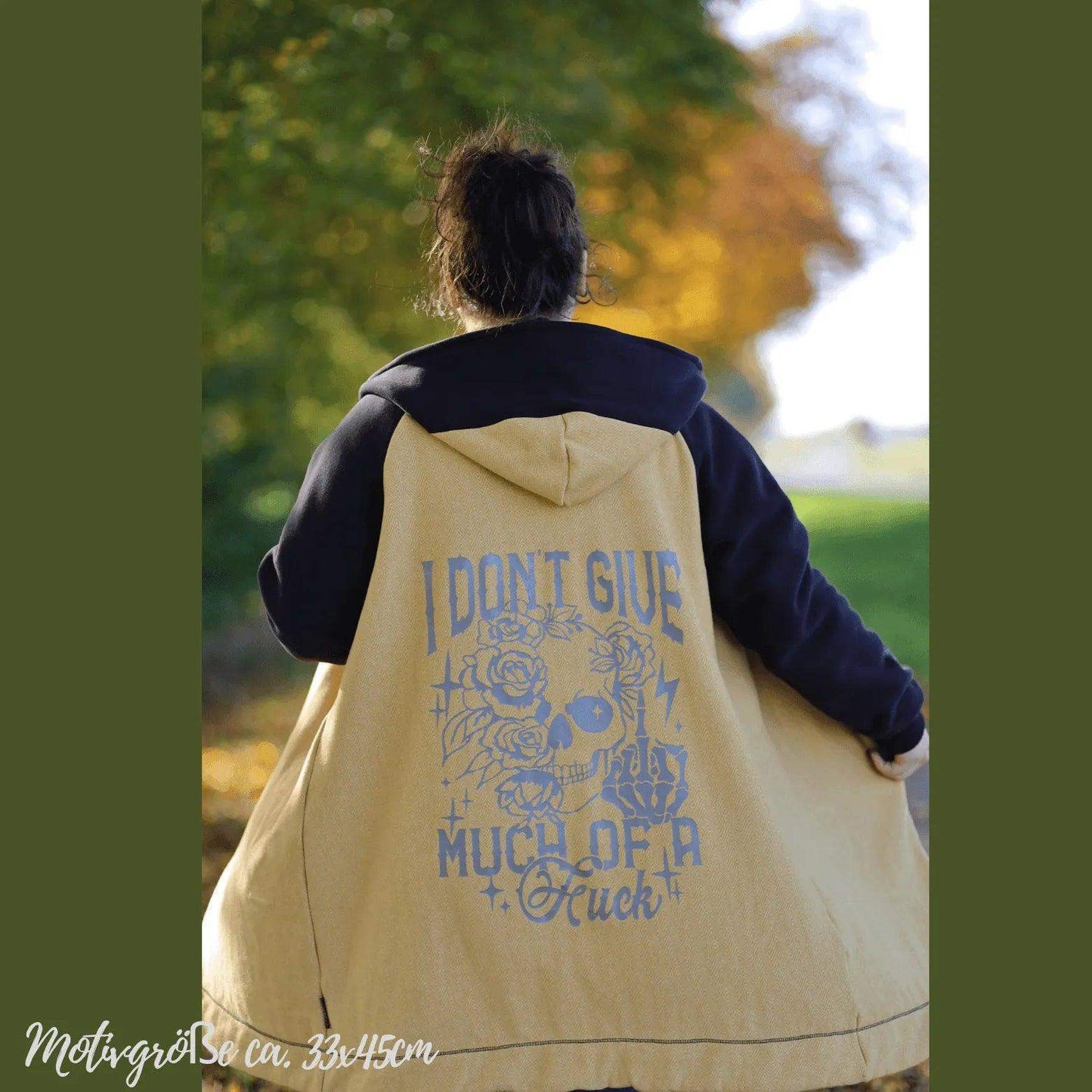 Don't give a F*CK | Bügelbild 2-Teilig