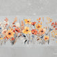 Herbstwiese | Blumen Bordüre XXL Bügelbild bis 250cm