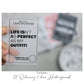 Jackenlabel  "Life is a perfect outfit"