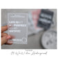 Jackenlabel  "Life is a perfect outfit"
