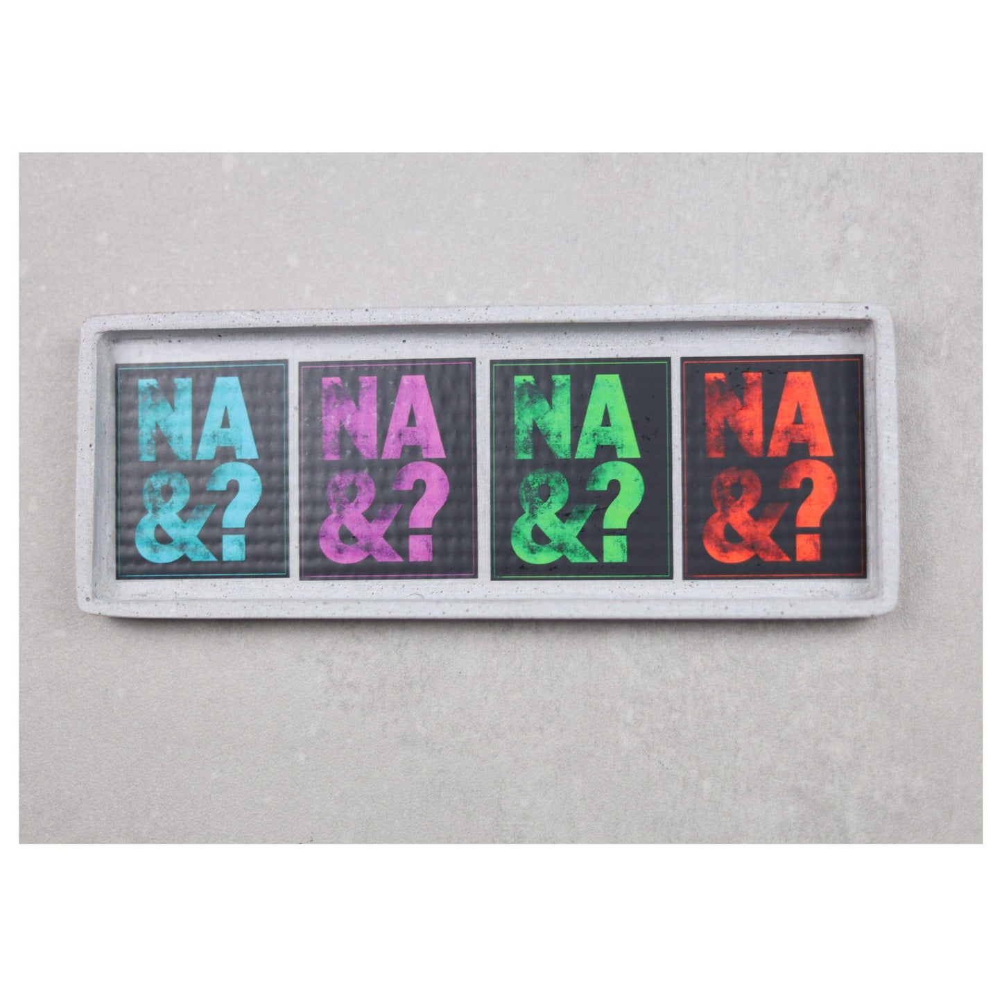 Bügelbild  "NA UND?"