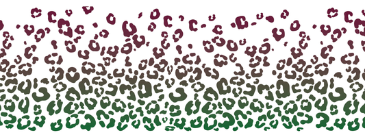 #13 Deep Forest | Grün – Bordeaux | LEO Classic Outline – Farbverlauf VTB